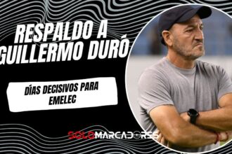 Marcos Mondaini respalda a Guillermo Duró en medio de la crisis de Emelec