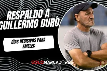 Marcos Mondaini respalda a Guillermo Duró en medio de la crisis de Emelec