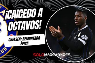 Moisés Caicedo y Chelsea a octavos de final de la Champions League