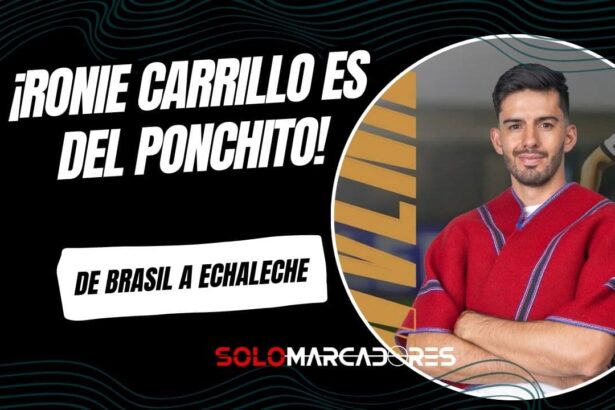 Mushuc Runa rompe el mercado: Luis Alfonso Chango ficha a Ronie Carrillo y busca a Castelli 1 Mushuc Runa rompe el mercado: Luis Alfonso Chango ficha a Ronie Carrillo y busca a Castelli