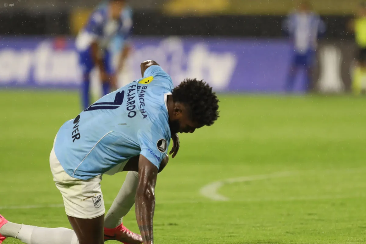 La insólita lesión de José Fajardo con Universidad Católica en Copa Libertadores