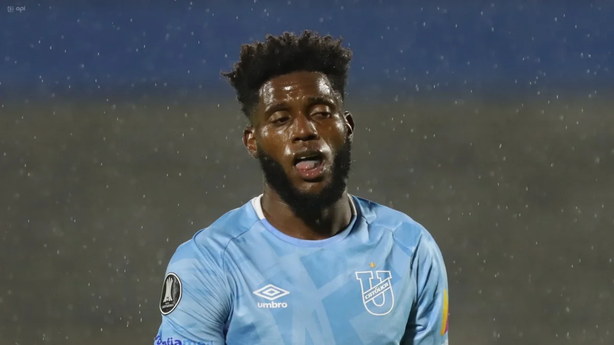 La insólita lesión de José Fajardo con Universidad Católica en Copa Libertadores