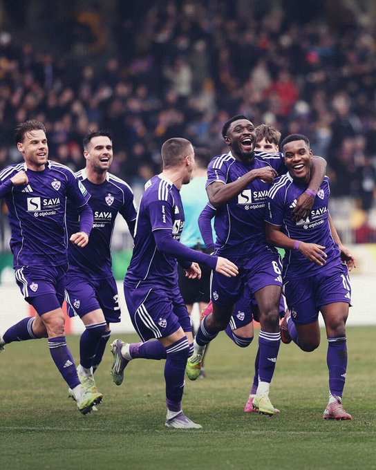 Óscar Zambrano anota en el regreso de la Liga de Eslovenia con el Maribor 2 Óscar Zambrano anota en el regreso de la Liga de Eslovenia con el Maribor