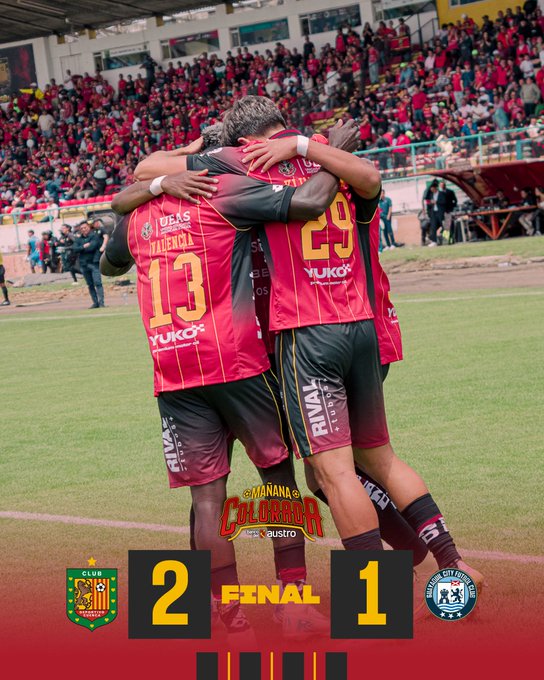 Deportivo Cuenca brilla en la Mañana Colorada 2026: Triunfo 2-1 ante Guayaquil City