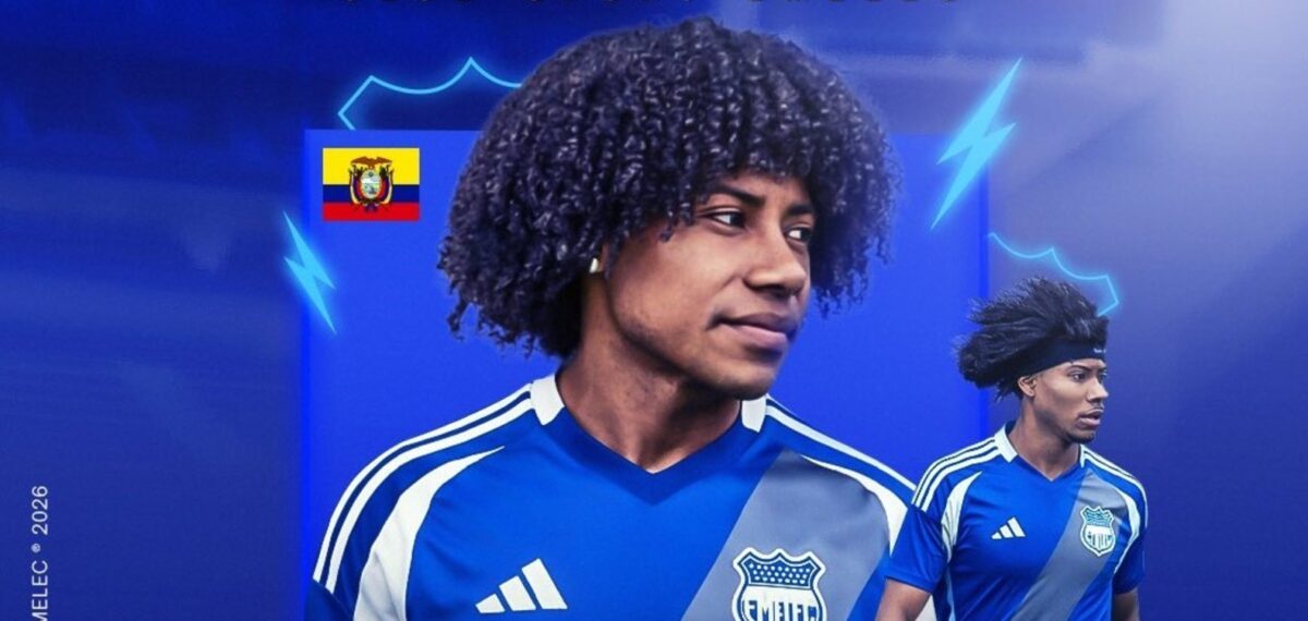 Angelo Mina es nuevo refuerzo de Emelec para la temporada 2026