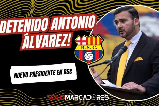 Antonio Álvarez detenido: ¿Quién asume la presidencia de Barcelona SC?