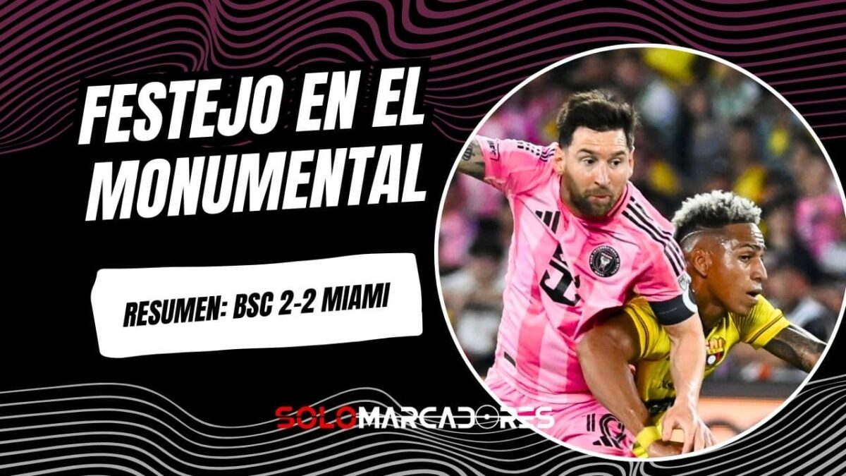 Barcelona SC vs. Inter Miami: Empate 2-2 en la Noche de Lionel Messi en Guayaquil
