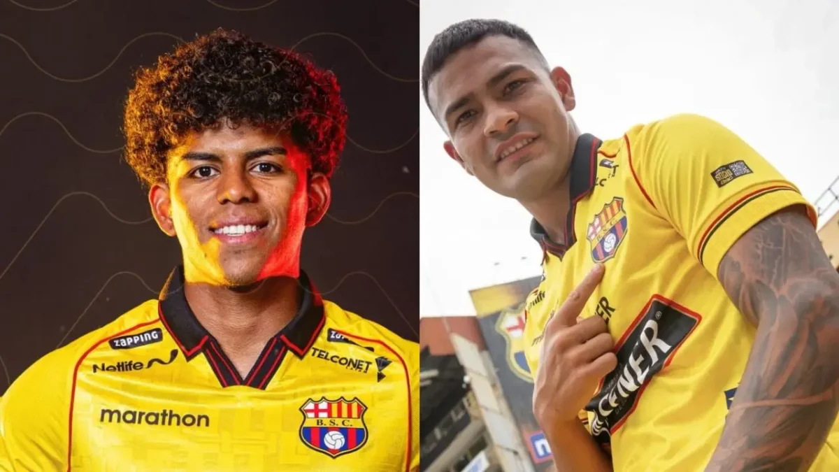 Barcelona SC y las bajas de Luis Cano y Matías Lugo para enfrentar a Argentinos Juniors