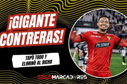 José David Contreras fue la figura monumental en los penales para meter a Barcelona SC en la Fase 3 de la Copa Libertadores.
