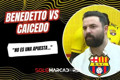 Darío Benedetto en Barcelona SC: David Álvarez explica por qué no es una apuesta como Felipe Caicedo