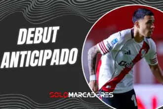 El debut de Kendry Páez en River Plate: Un estreno anticipado bajo presión