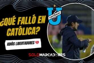 Diego Martínez analiza la eliminación de Universidad Católica: "Es un sacudón duro"