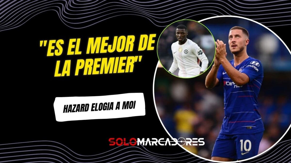 Eden Hazard encumbra a Moisés Caicedo: "Es el mejor de la Premier League"