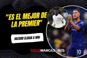 Eden Hazard encumbra a Moisés Caicedo: "Es el mejor de la Premier League"