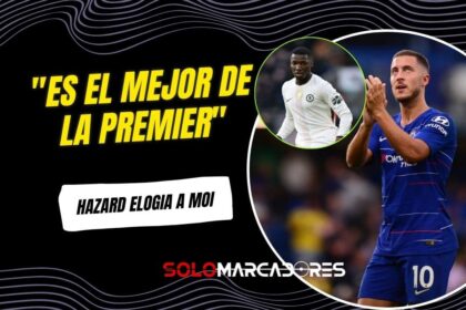 Eden Hazard encumbra a Moisés Caicedo: "Es el mejor de la Premier League"