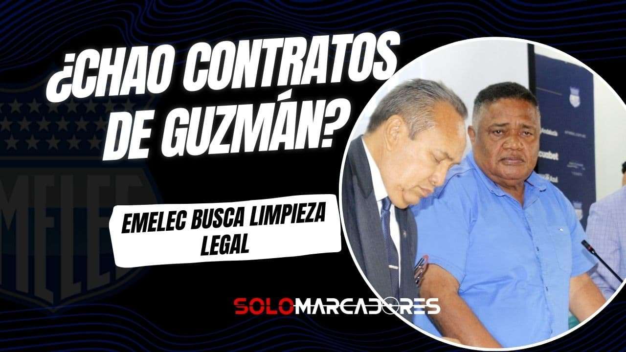 Emelec busca anular contratos de la era Jorge Guzmán: ¿Qué pasará con el club?