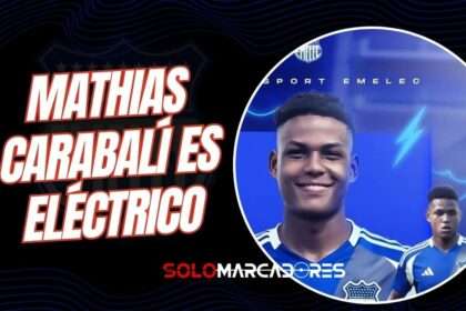 Emelec ficha a Mathias Carabalí: Juventud y polifuncionalidad para el proyecto 2026