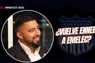 CRISTHIAN NOBOA SONRIE AL AL DAR DECLARACIONES SOBRE ENNER VALENCIA