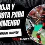 Gonzalo Plata fue titular en la caída de Flamengo ante Corinthians por la Supercopa
