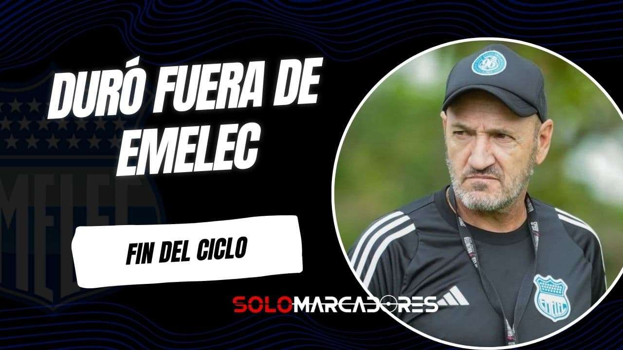 Guillermo Duró se despide de Emelec: Acuerdo mutuo y fin de ciclo en el Bombillo