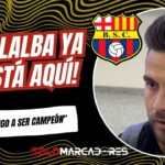 Héctor Villalba llegó a Guayaquil para sumarse a Barcelona