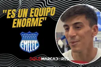 Ignacio Guerrico y su llegada a Emelec: "Rechacé otras ofertas por el Bombillo"