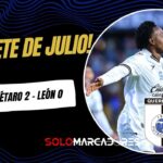 Jhojan Julio brilla en México: Doblete del ecuatoriano en la victoria de Querétaro ante León