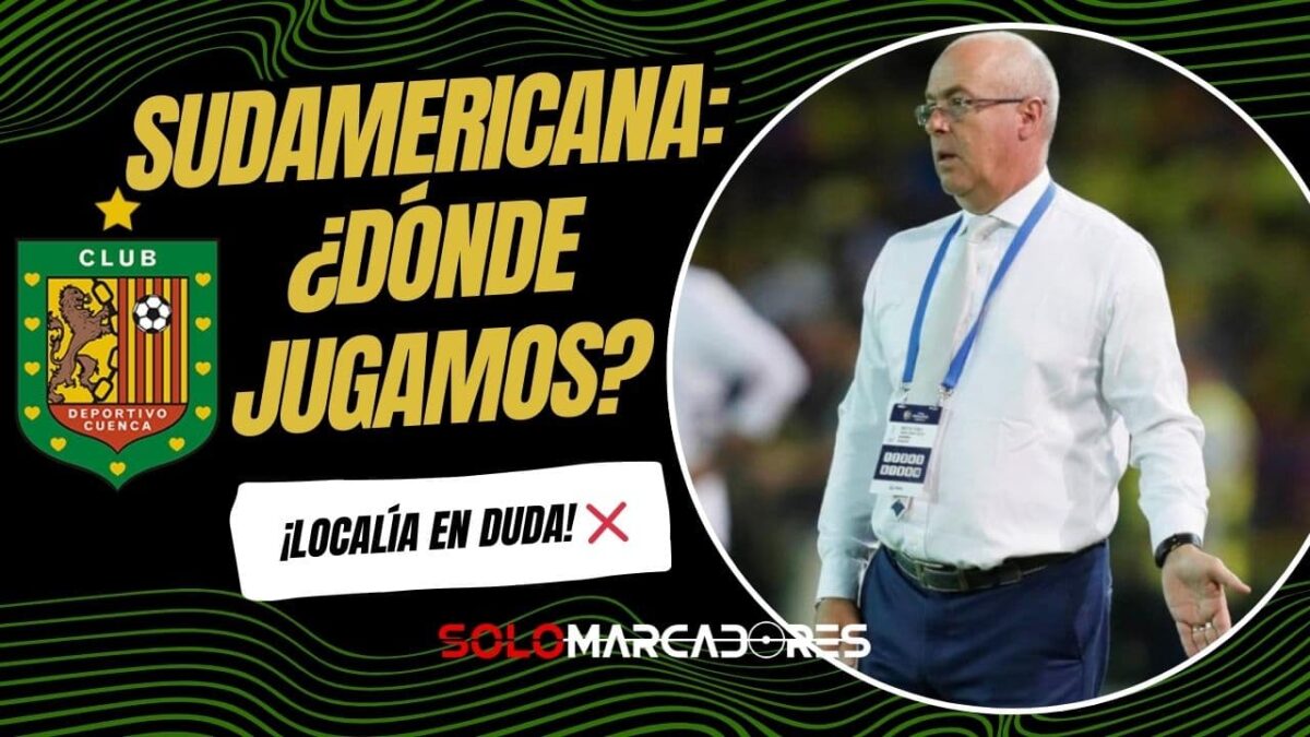 Jorge Célico y la polémica de la localía de Deportivo Cuenca en Sudamericana