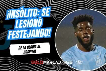 La insólita lesión de José Fajardo con Universidad Católica en Copa Libertadores