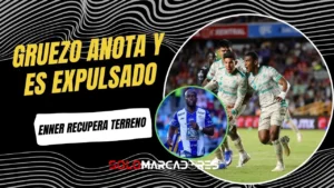 Carlos Gruezo anota un golazo y sale expulsado con Santos Laguna, mientras Enner Valencia suma minutos en la derrota de Pachuca en la Liga MX.