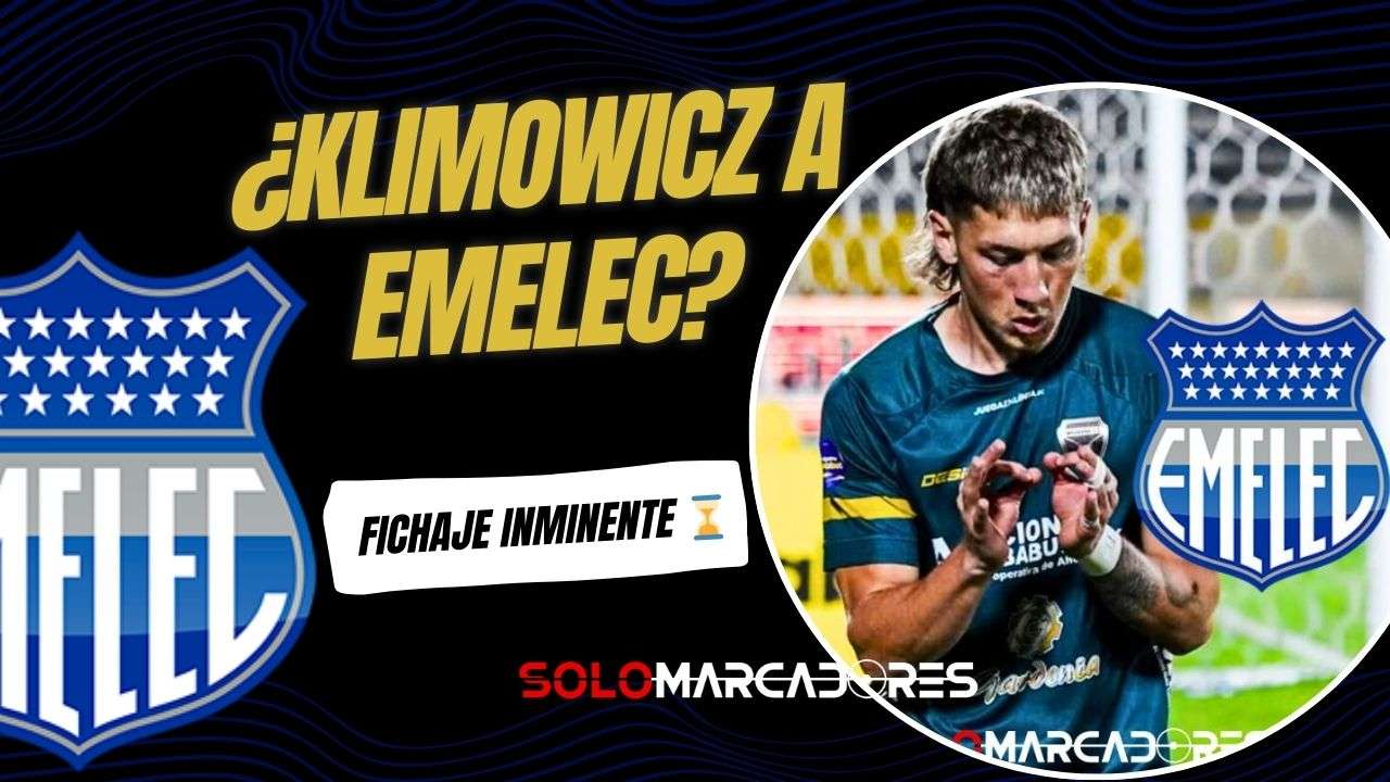 ¿Luca Klimowicz a Emelec? El Bombillo busca el fichaje del hijo del histórico Javier Klimowicz