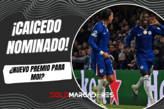 Moisés Caicedo nominado al Mejor Jugador del Año en los London Football Awards 2026