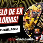 Noche Amarilla en Quito: Ex glorias de Barcelona y Liga se enfrentan en el Atahualpa