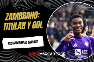 Óscar Zambrano anota en el regreso de la Liga de Eslovenia con el Maribor