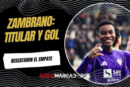 Óscar Zambrano anota en el regreso de la Liga de Eslovenia con el Maribor