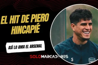 Piero Hincapié y la canción del Arsenal-2026
