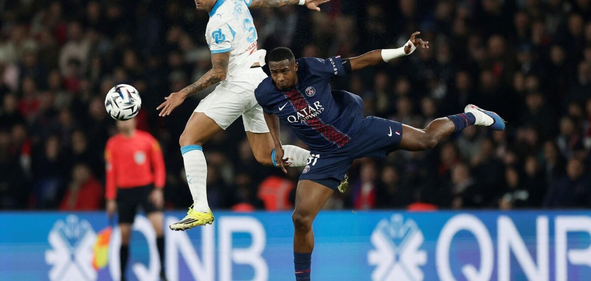 PSG golea 5-0 al Marsella con Willian Pacho como titular indiscutible