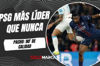PSG golea 5-0 al Marsella con Willian Pacho como titular indiscutible