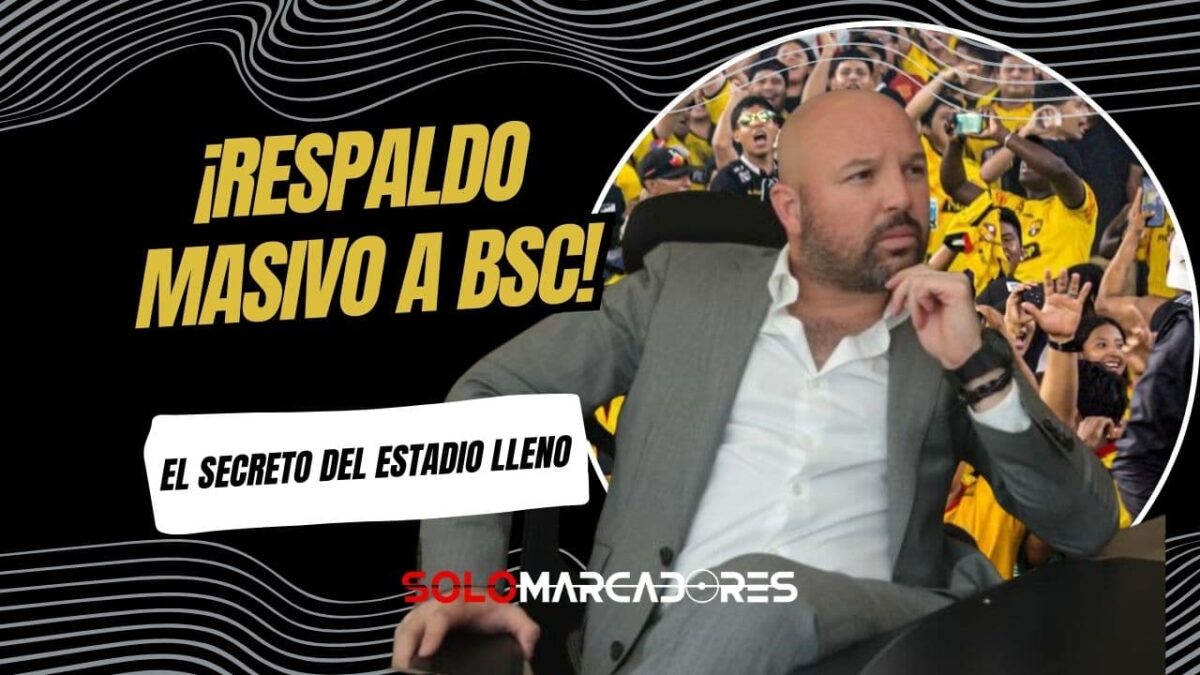 El Respaldo de la Hinchada: Miguel Ángel Loor Elogia la Estrategia de la Noche Amarilla 2026