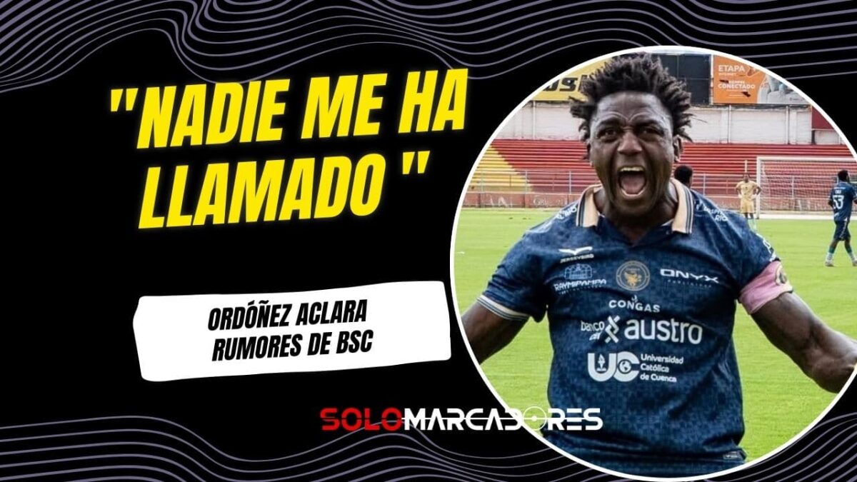 Roberto Ordóñez niega contacto con Barcelona SC