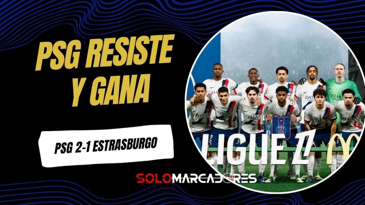 Con un Willian Pacho infranqueable, el Paris Saint Germain ganó y quedó puntero