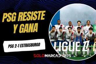 Con un Willian Pacho infranqueable, el Paris Saint Germain ganó y quedó puntero