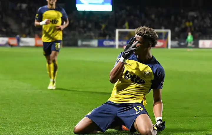 Kevin Rodríguez y un retorno con sello de gol en Bélgica 1 Kevin Rodríguez celebra su gol con el Union Saint-Gilloise ante el FCV Dender en la liga belga.