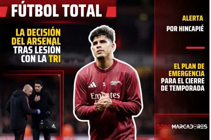 ¿Piero Hincapié fuera? La decisión de emergencia del Arsenal tras su lesión con La Tri 1 El Arsenal define el futuro inmediato de Piero Hincapié tras su lesión con Ecuador. Descubre si jugará la FA Cup y el plan para la Champions.