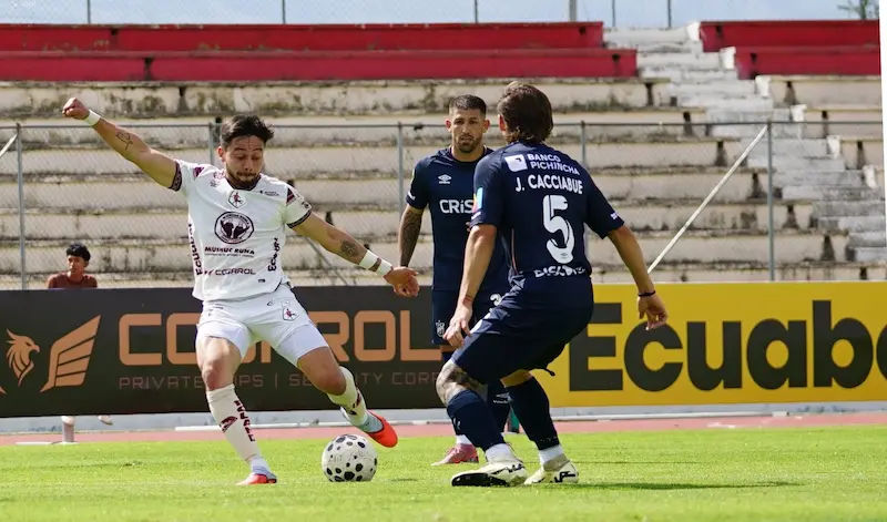 Sin goles en Echaleche: Mushuc Runa y Universidad Católica reparten honores 23 Mushuc Runa y Universidad Católica igualaron sin goles en Echaleche por la fecha 2 de la LigaPro 2026. Un duelo parejo que terminó repartiendo puntos.