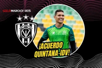 Independiente del Valle alcanzó un acuerdo con el arquero Aldair Quintana. El colombiano de 30 años firmará por tres temporadas con el Negriazul.