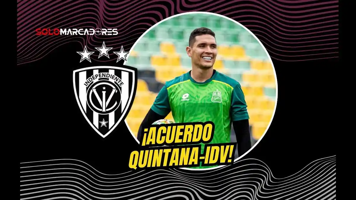 Independiente del Valle alcanzó un acuerdo con el arquero Aldair Quintana. El colombiano de 30 años firmará por tres temporadas con el Negriazul.