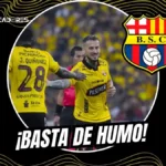 Carlos Xavier Argüello lanza duras críticas a Barcelona SC: cuestiona a César Farías, el bajo nivel de Benedetto y el desorden táctico del equipo.
