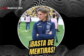 Periodista Carlos Xavier Argüello criticando la gestión de Sebastián Beccacece en el programa De Una.