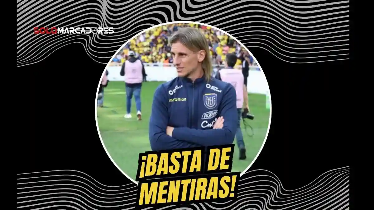 Periodista Carlos Xavier Argüello criticando la gestión de Sebastián Beccacece en el programa De Una.